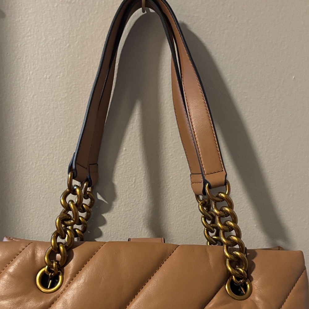Kurt Geiger NWT Camel SoHo Shoulder Bag - Picture 6 of 13